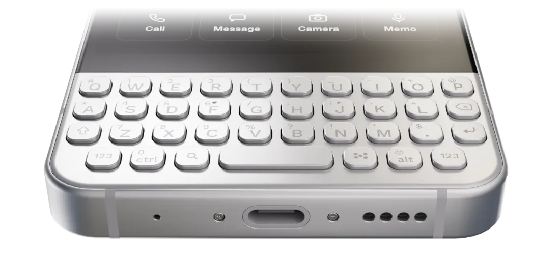 Backlit keyboard detail