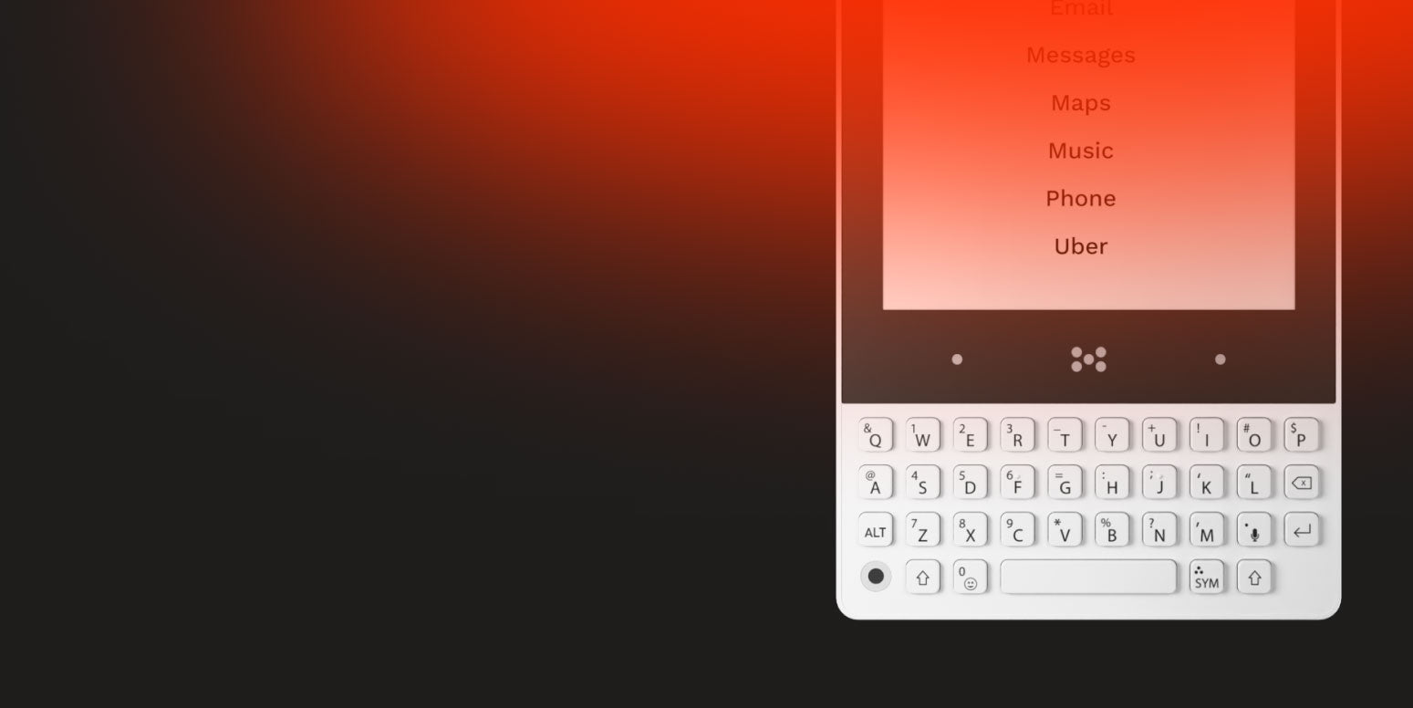 minimal phone ホワイト本体　1台 売りは「使いにくさ」--物理キーボード＆電子ペーパー搭載スマホ